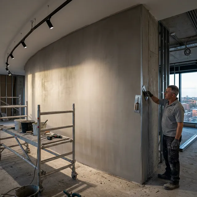 Muren en plafonds stucen